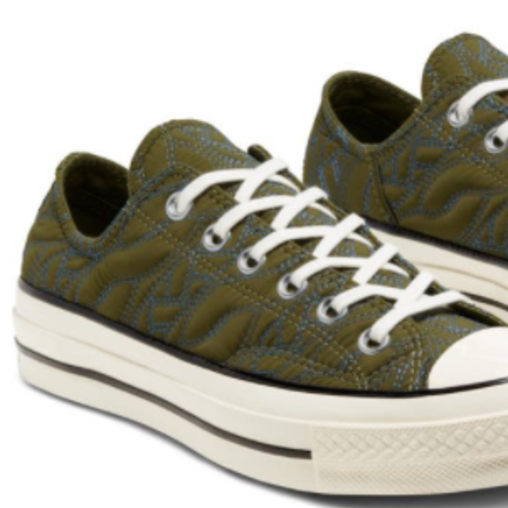 New Converse Chuck 70 OX Runway Cable Quilted - Picture 5 of 7